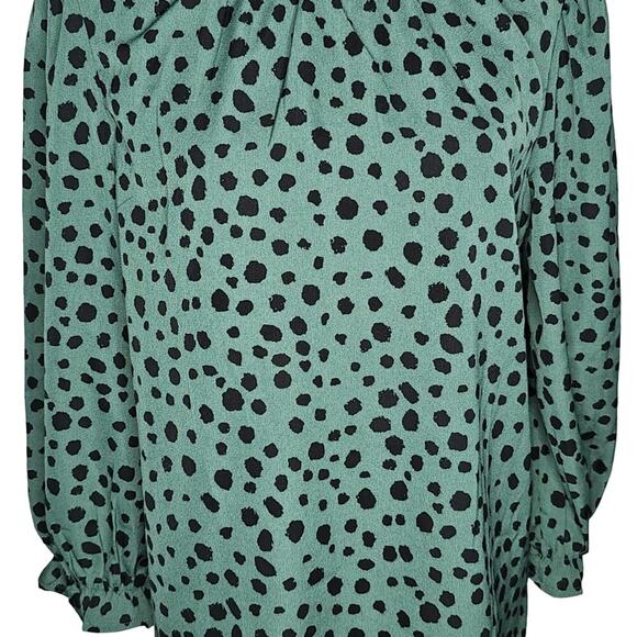 Leopard Print Blouse - Picture 1 of 7